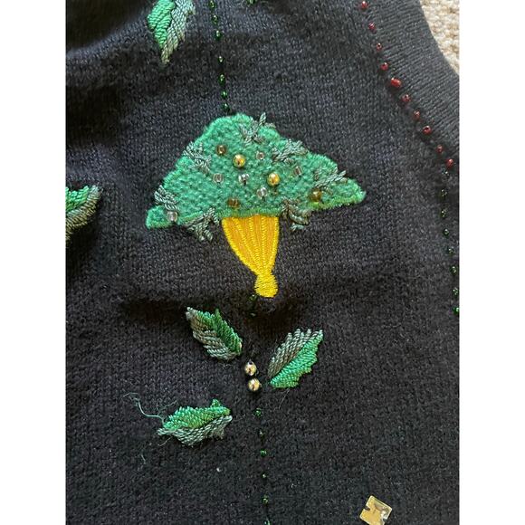 Victoria Jones Petite Large Womens/Unisex Holiday Vest Ugly Christmas sweater - Picture 6 of 9